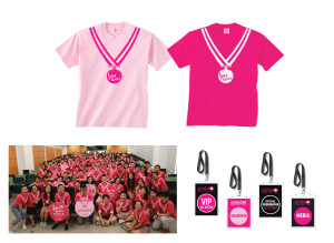 Pink Dot Hong Kong 2016 event key art, logo, branding, mascot and merchandise design